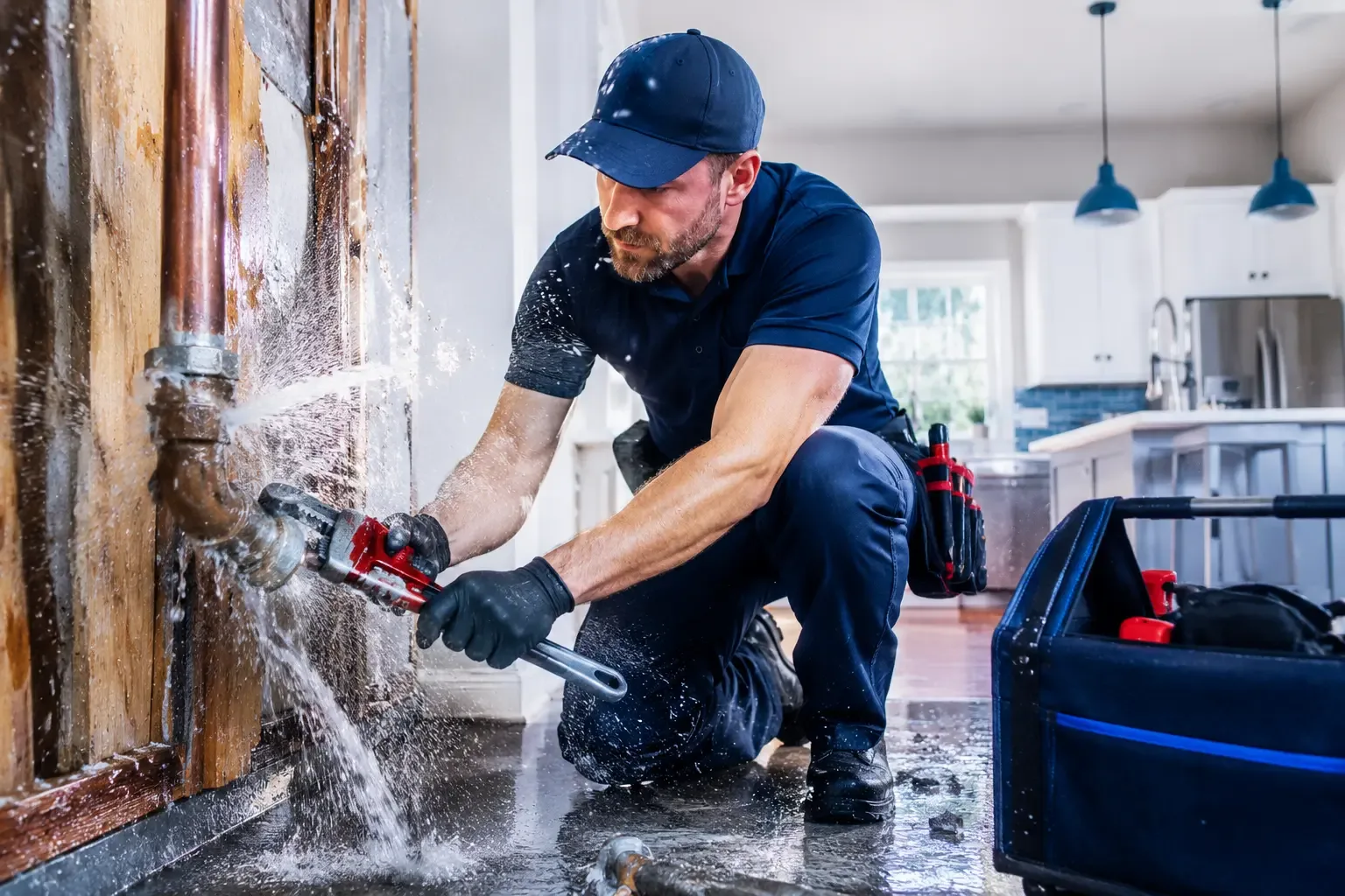 Local emergency pipe repair professionals in Muldrow, OK